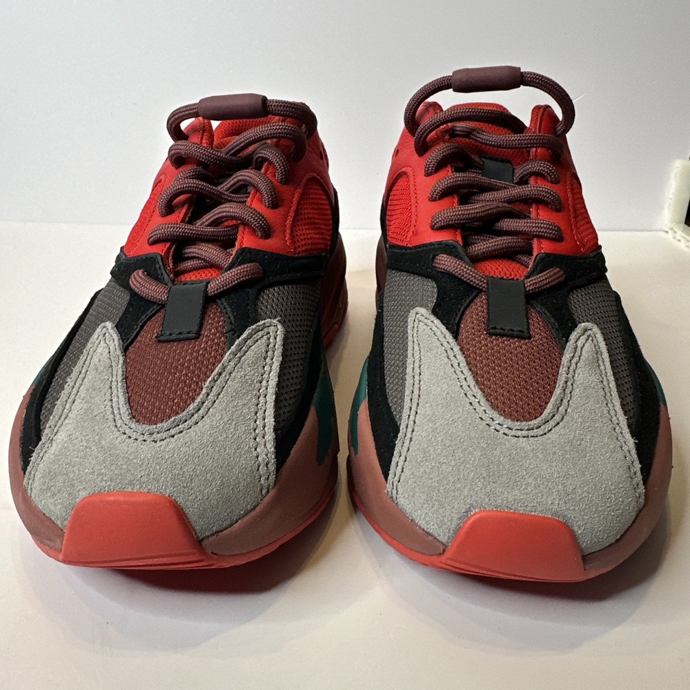 Size 5.5 - Women's Adidas Yeezy Boost 700 'High-Res Red' - Picture 8 of 16